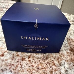Vintage Guerlain Shalimar Paris Perfumed Dusting Powder * Rare*